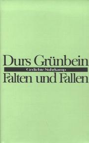 Cover of: Falten und Fallen: Gedichte