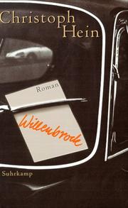 Cover of: Willenbrock by Christoph Hein