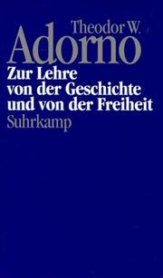 Cover of: Nachgelassene Schriften, Bd.13, Zur Lehre von der Geschichte und von der Freiheit