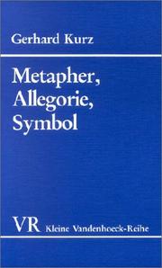Metapher, Allegorie, Symbol by Gerhard Kurz