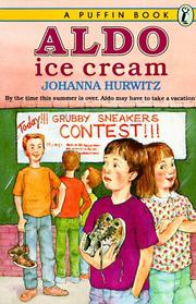 Cover of: Aldo Ice Cream by Johanna Hurwitz
