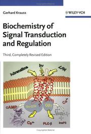 Cover of: Biochemistry of signal transduction and regulation