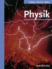 Cover of: Physik (Biotechnology: a Multi-Volume Comprehensive Treatise) by David Halliday, Robert Resnick, Jearl Walker, Stephan W. Koch