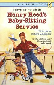 Henry Reed's baby-sitting service by Keith Robertson