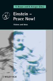 Cover of: Einstein - Peace Now!: Visions and Ideas