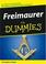 Cover of: Freimaurer Fur Dummies