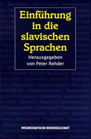 Cover of: Einführung in die slavischen Sprachen. Mit einer Einführung in die Balkanphilologie.