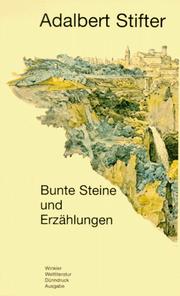 Cover of: Bunte Steine und Erzählungen.