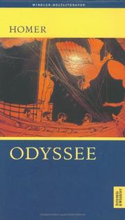 Cover of: Odyssee. by Όμηρος (Homer)