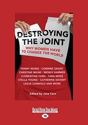 Cover of: Destroying The Joint by Jane Caro