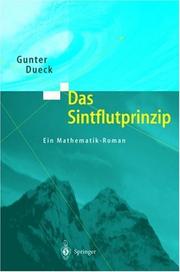 Cover of: Das Sintflutprinzip: Ein Mathematik-Roman