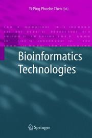 Cover of: Bioinformatics Technologies