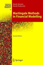 Cover of: Martingale methods in financial modelling