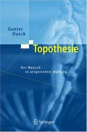 Cover of: Topothesie: Der Mensch in artgerechter Haltung