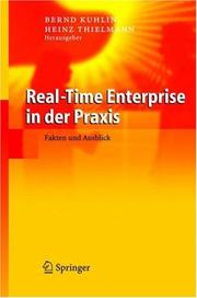 Cover of: Real-Time Enterprise in der Praxis: Fakten und Ausblick
