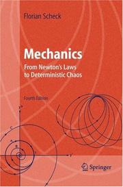 Cover of: Mechanics by Florian Scheck