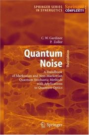 Quantum noise by C. W. Gardiner