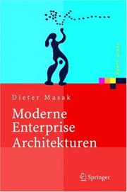 Cover of: Moderne Enterprise Architekturen (Xpert.press)