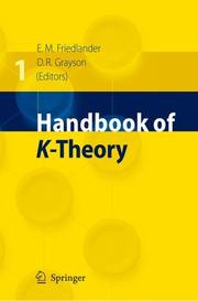 Cover of: Handbook of K-Theory, 2 volume set by 