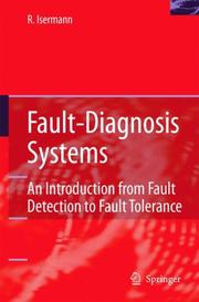 Cover of: Fault-Diagnosis Systems: An Introduction from Fault Detection to Fault Tolerance