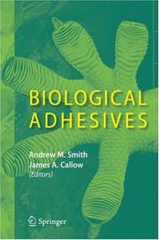 Cover of: Biological Adhesives