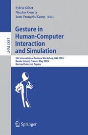 Gesture in human-computer interaction and simulation