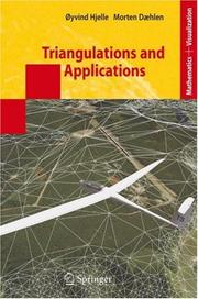 Cover of: Triangulations and Applications (Mathematics and Visualization)