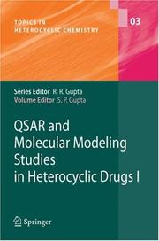 Cover of: QSAR and Molecular Modeling Studies in Heterocyclic Drugs I