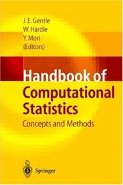 Cover of: Handbook of computational statistics: concepts and methods