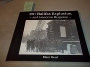 Cover of: 1917 Halifax explosion and American response