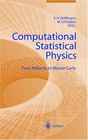 Cover of: Computational Statistical Physics: From Billards to Monte Carlo