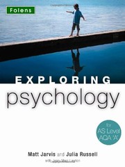 Cover of: Exploring Psychology by jarvis-matt-russell-julia