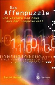 Cover of: Das Affenpuzzle by David Harel