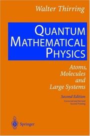 Cover of: Quantum Mathematical Physics