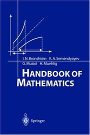 Cover of: Handbook of mathematics | 