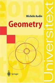 Cover of: Geometry by Michele Audin