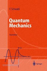 Cover of: Quantum mechanics