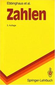 Cover of: Zahlen (Springer-Lehrbuch)