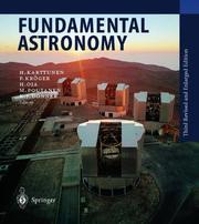 Cover of: Fundamental astronomy