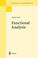 Cover of: Functional Analysis