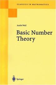 Cover of: Basic number theory by André Weil