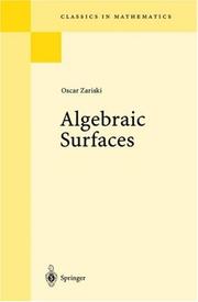 Cover of: Algebraic Surfaces (Classics in Mathematics)