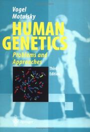 Cover of: Human genetics by Vogel, Friedrich