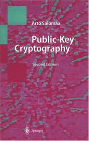 Cover of: Public-key cryptography by Arto Salomaa