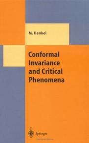 Cover of: Conformal invariance and critical phenomena