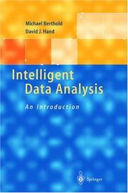 Cover of: Intelligent data analysis: an introduction