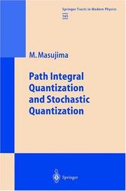 Cover of: Path Integral Quantization and Stochastic Quantization