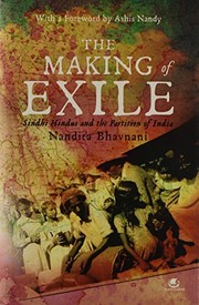 Cover of: The Making of Exile by Nandita Bhavnani