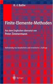 Cover of: Finite-Elemente-Methoden by K.J. Bathe