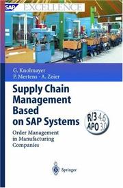 Cover of: Supply Chain Management Based on SAP Systems